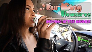 Burping pleasures - driving after dinner - Im Megan Live