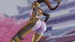 [3dhentai] Overwatch Widowmaker Scorpion Twerk Music Video