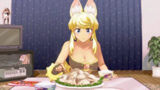 Huggbees dinner dates with my werewolf girlfriend liru (uncensored)