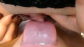 She licks pussy and a huge hard clit!