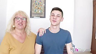 Spanish Granny Knows How To Handle A Young Cock