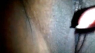 Amazing black bitch wanted a bit of nice fingerfuck workout on webcam