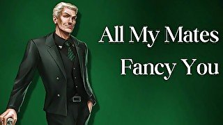 All My Mates Fancy You (Erotic audio for women. M4F)