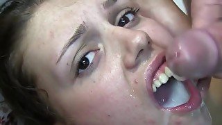 Daniela Leon Swallows Lots Of Cum