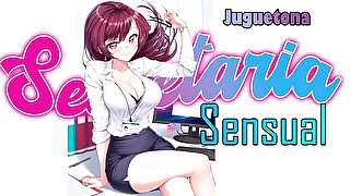 ASMR Roleplay Secretaria Juguetona Traviesa  Erótico