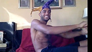 Sexy Gay God Does A Strip Tease Dance