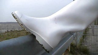 White Rubber Boots Outside - TacAmateurs