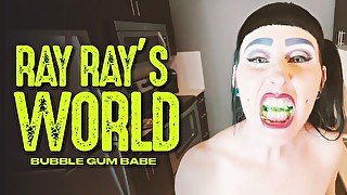 RAY RAY XXX Gets super weird before fucking a dildo