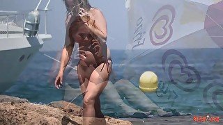 Milf on the phone - BeachJerk