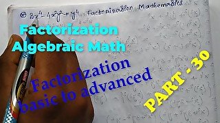 Factorization Math Slove by Bikash Edu Care Episode 30