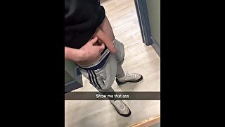 Fit chavvy Twink teases his Snapchat friends whilst bored in the pub