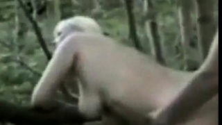 Big tit milf fucked in the woods