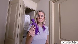 Perv Milf Caught Playing With A Coition Toy - Perv-Step mom And Kenzie Taylor