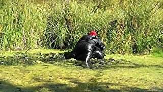 sexy mud fight