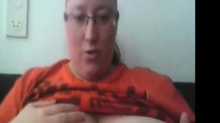 Bbw Play with Her Huge Fat Boobs