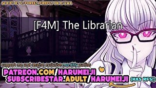 [f4m] The Librarian [Public] [Risky] [Creampie] [Strangers to Lovers]  Erotic Audio Roleplay