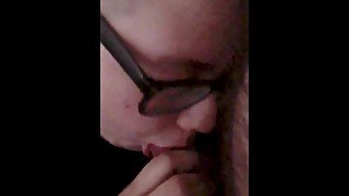 Goth Girl gives Boyfriend a BJ