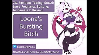 Custom: Loona's Breeder is Bursting with Hellhound Puppies F/A