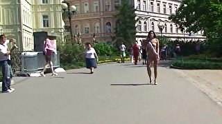 Spectacular Public Nudity With Horny Valerie