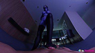 Demon Woman Steps on You in the Darkness (3d animation with sound)