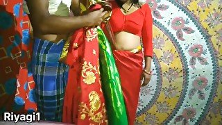 New beautiful  bhabhi with devar First time Homemade sex