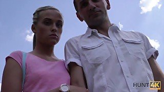 Czech teen Ella gets a rough fuck & cash for her trouble