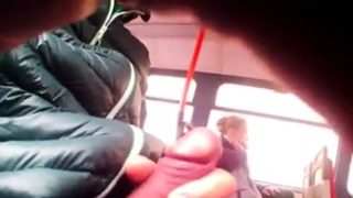 Two girls watch bus flasher