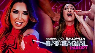 Kianna Dior & Jonni Darkko & Jay Smooth in Kianna Dior Halloween SpiderGirl Parody, Scene #01