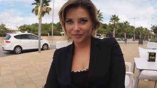 Anna Polina sucked dick and fucked in public