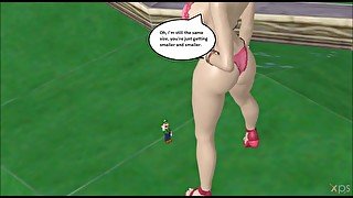 Huge Samus BB - Giantess Princess Peach Stories 1