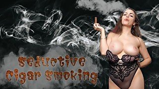 SEDUCTIVE CIGAR SMOKING - ImMeganLive