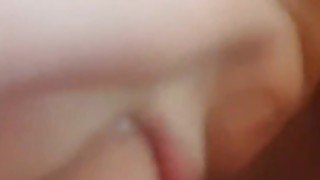 Close up view of blowjob and granny riding a cock