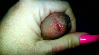 Small penis humiliating handjob