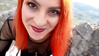 Horny Slut Miss Daisy Diamond Suck In Public And Take It In Hotel Room