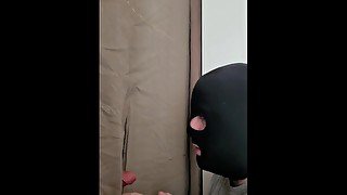 Moaner's first gloryhole look how his load is delayed and keeps coming OnlyFans gloryholefun1