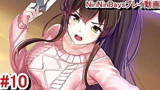 【R18版女忍者エロゲーNinNinDays動画10】すみれちゃん、ヒーローショーに乱入してしまい・・・(爆乳くノ一 ニンニンデイズ実況プレイ ninja Hentai game)