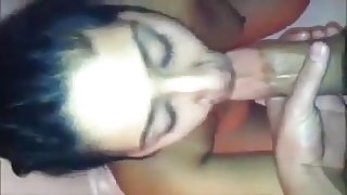 Arab Girl Sucks Moroccan Dick