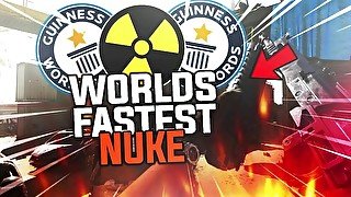 WORLDS FASTEST MGB TACTICAL NUKE in MODERN WARFARE 2! (MW2 Fastest Nuke)