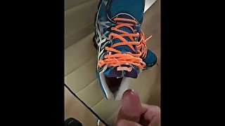 Friends running sneakers