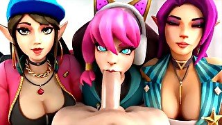 Paladins Girls Love To Suck Dick