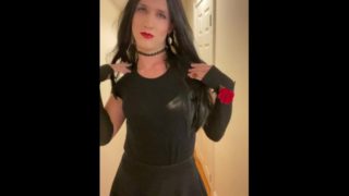 Hot Slutty Gothic Tranny