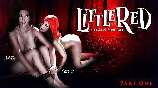 April O'Neil & Cassidy Klein & Jelena Jensen in Little Red: A Lesbian Fairy Tale: Part One - GirlsWay