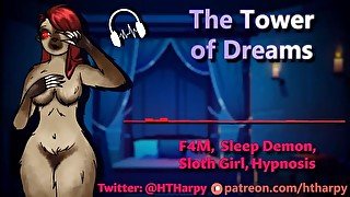 The Tower - Sloth Demon Girl lulls an intruder, convincing them to stay with her~ (erotic audio)