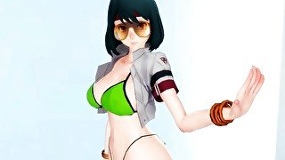 MMD HMV sexy dance photoshoot turns into HOT SEX