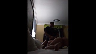 Whore at hotel blow job