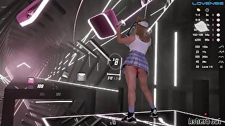 Beat Saber 🔥 Expert level play with vibrator 💖 Queencard - (G)I-DLE