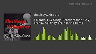 Sissy, Crossdresser, Gay, Trans...no, they are not the same  Episode 4