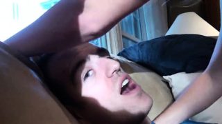 Perverted teens suck & ride cock to see them jerking off cum