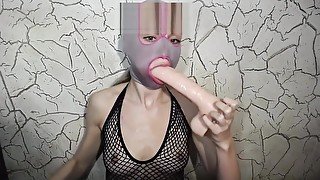 Deep blowjob queen russian camgirl