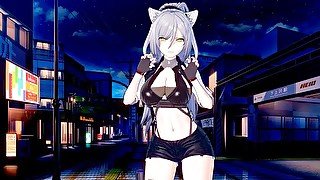 Arknights: CUTE CATGIRL SCHWARZ GETS CREAMPIED (3D Hentai)